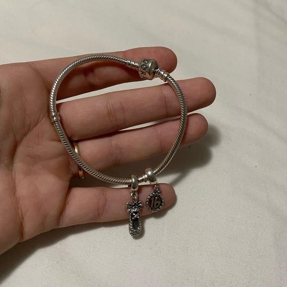 Pandora charm bracelet - Picture 2 of 3